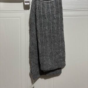 Old Navy Charcoal Knit Scarf